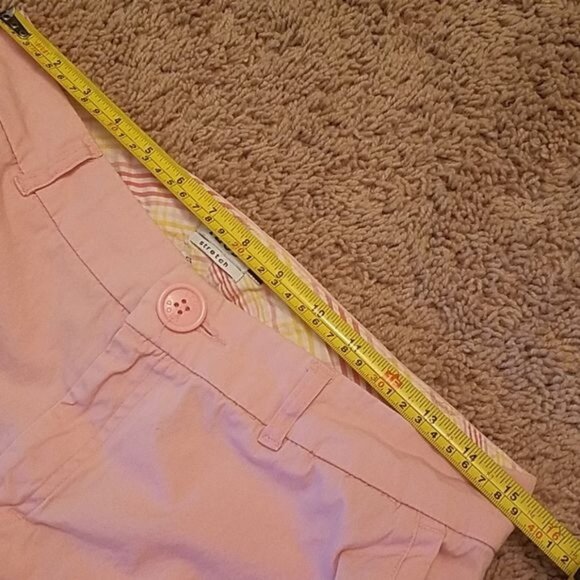 Izod Pants Chino Capri's Pink Cotton Stretch Women's WOMAN'S SIZE 10 - Picture 6 of 14